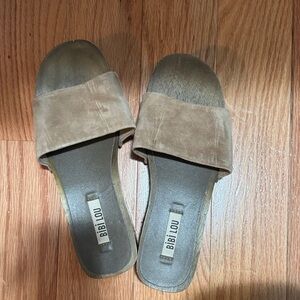 BiBi Lou Tan Slide Sandals
